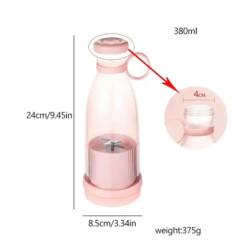 Mini Liquidificador Portátil Elétrico Garrafa Juicer Original Recarregável