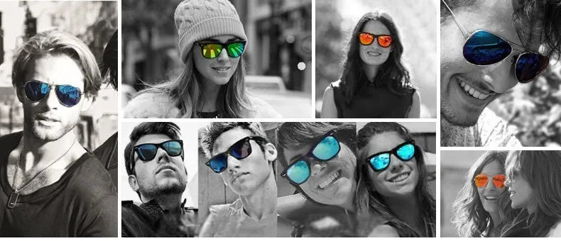 6 em 1 Personalizado Homens Mulheres Polarizados Ópticos Magnéticos Ópticos Ópticos Clipe em Óculos de Sol Polarização Clipe em Armação de Óculos de Sol